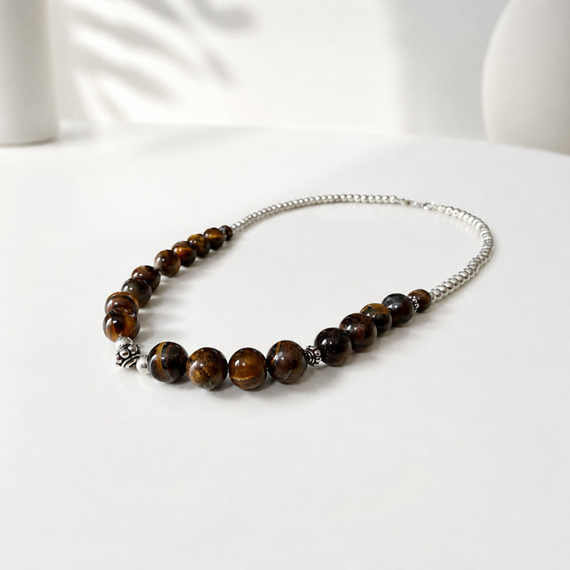 Collar Aura Ojo de Tigre
