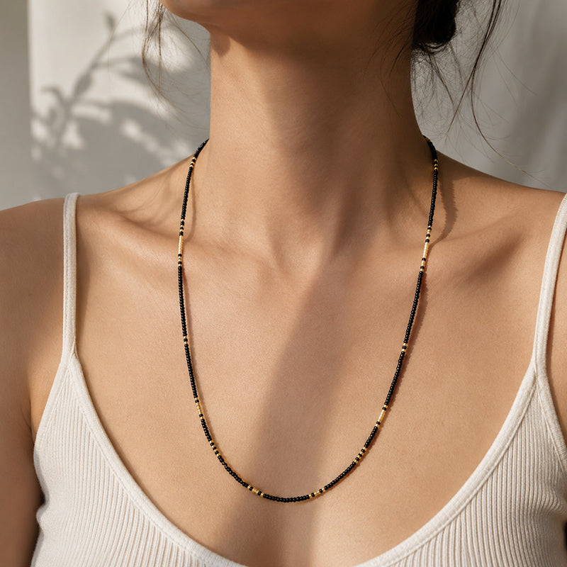 Collar Mostacillas Ojo