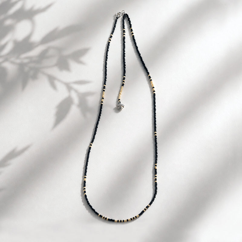Collar Mostacillas Ojo
