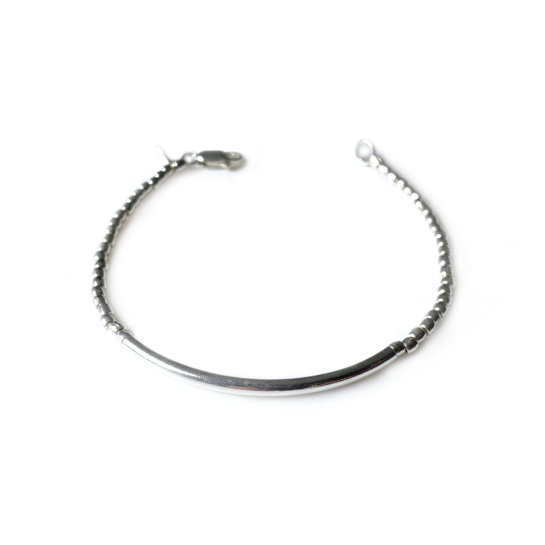 Pulsera Mostacilla Tubo
