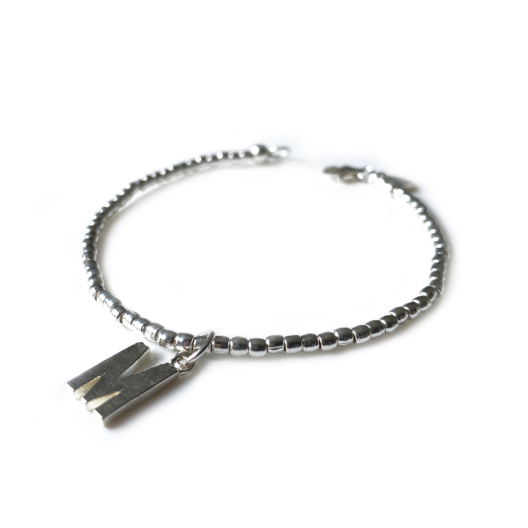 Pulsera Mostacilla Letra