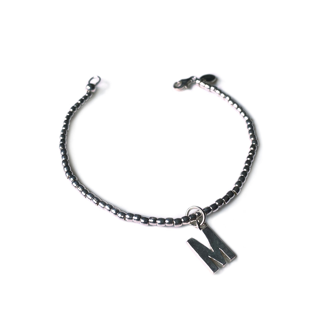 Pulsera Mostacilla Letra