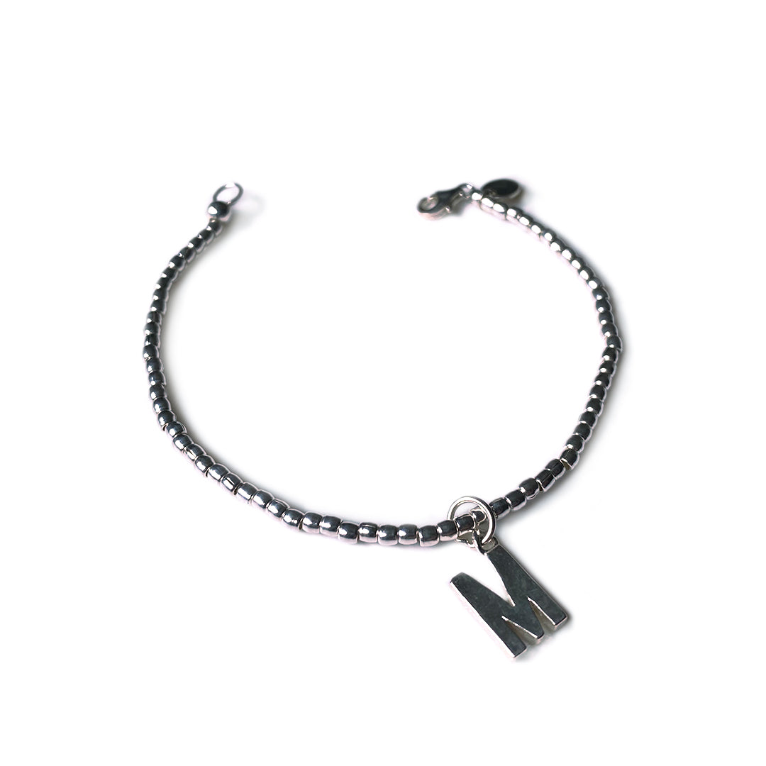 Pulsera Mostacilla Letra